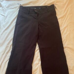 Low waisted black dress pants